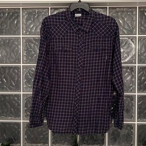 Columbia long sleeve button down